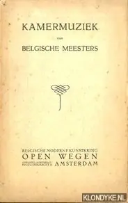 Shop Nu Kamermuziek van Belgische meesters - Diverse auteurs