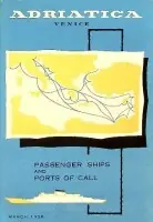 Meest Verkocht Brochure Adriatica Passenger ships and Ports of Call - Adriatica Line
