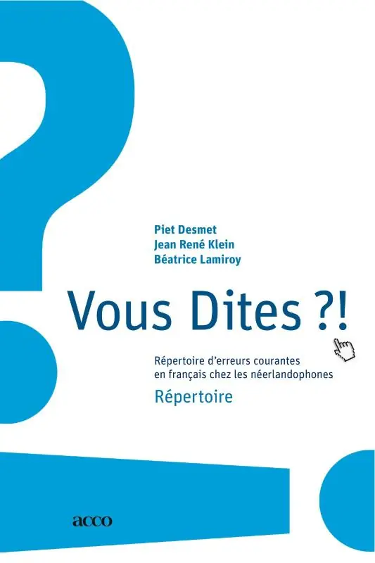 Lage Prijs Vous dites?! - Piet Desmet; Jean Rene Klein; Beatrice Lamiroy
