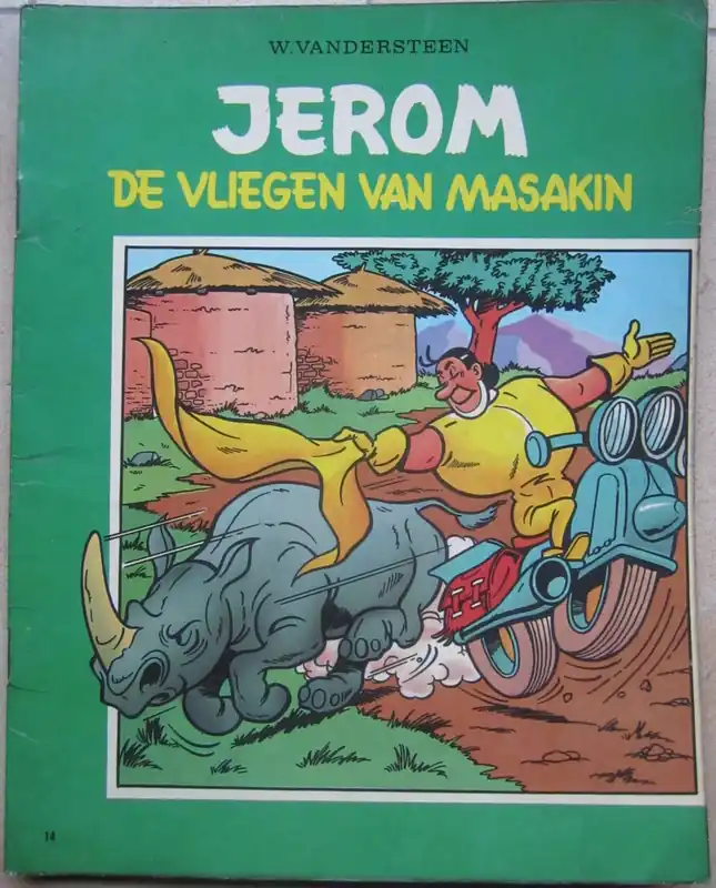 Shop Nu Jerom : Album Nr. 14 : De Vliegen Van Masakin - Willy Vandersteen