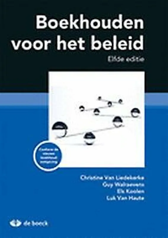 Boekhouden voor het beleid - Christine Van Liedekerke; Guy Walraevens Voordeelprijs