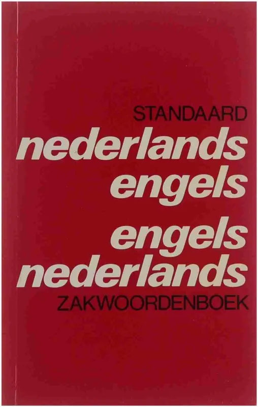 Standaard Nederlands-Engels, Engels-Nederlands zakwoordenboek - arseen ryckaert Snelle Levering